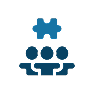 Teams collaboration icon